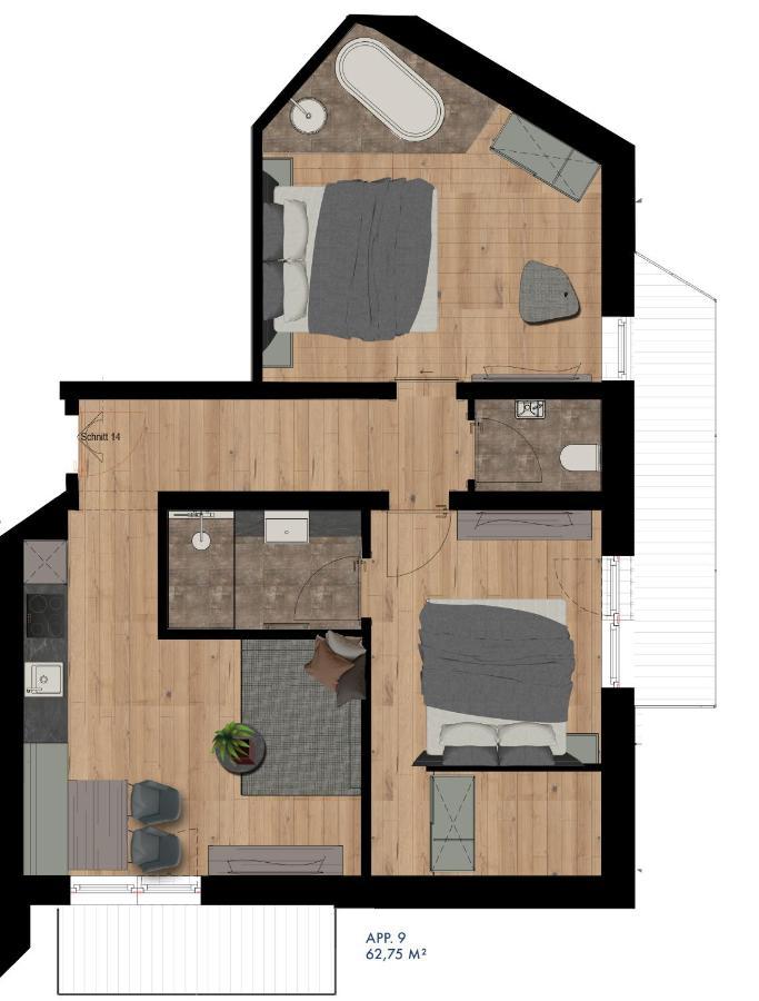 Appartements Perberschlager 厄茨 外观 照片